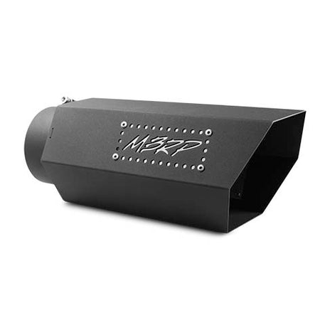 MBRP T5166BLK - Universal 6 Inch Hexagon Shaped Armor BLK MBRP Exhaust Tip MBRP 2