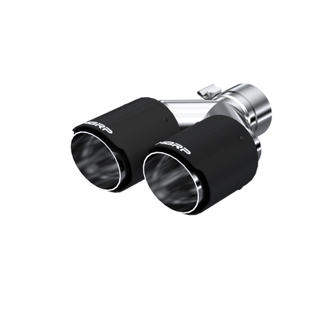 MBRP T5170CF - Carbon Fiber Tip 2.5 Inch ID Dual 3.5 Inch OD Out 9.45 Inch Length Dual Wall MBRP 1