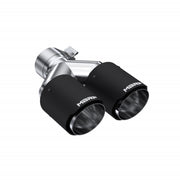 MBRP T5171CF - Carbon Fiber Tip Pro Series 2.5 Inch ID Dual 3.5 Inch OD Out 9.45 Length Dual Wall MBRP 1