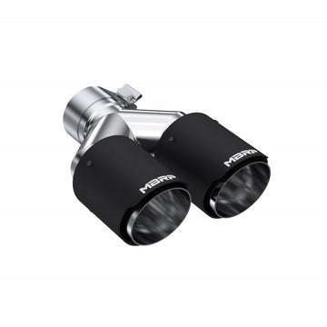 MBRP T5171CF - Carbon Fiber Tip Pro Series 2.5 Inch ID Dual 3.5 Inch OD Out 9.45 Length Dual Wall MBRP 1