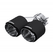 MBRP T5177CF - Carbon Fiber Tip 2.5 Inch ID Dual 4 Inch OD Out 9.50 Inch Length Dual Wall MBRP 1