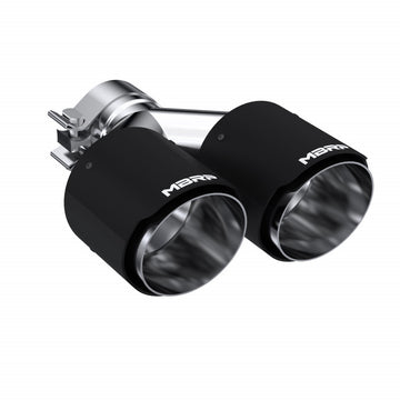 MBRP T5178CF - Carbon Fiber Tip  2.5 Inch ID Dual 4 Inch OD Out 9.5 Inch Length Dual Wall MBRP 1
