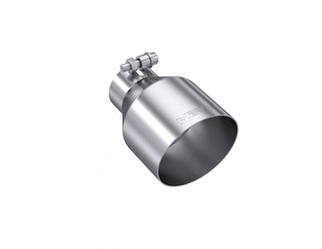 MBRP T5191 - T304 Stainless Steel Tip 2.5 Inch ID 4.5 Inch OD Out 6.5 Inch Length Angle Cut Single Wall MBRP 1