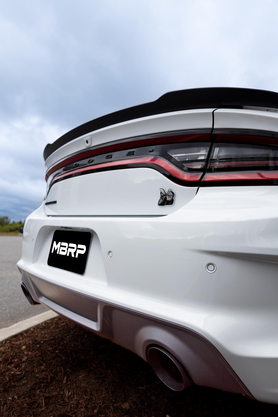 MBRP T5197BLK - 2015-Up Dodge Durango/Charger Black-Coated Tips 5 Inch OD Out, Angle Cut, Sold In Pairs MBRP 4