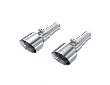 MBRP T5199 - 2019-24 Ram 1500 5.7L Hemi Exhaust Tips, Armor Pro 5 Inch OD Dual Wall Angle Cut, Sold In Pairs MBRP 1