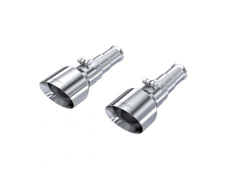 MBRP T5199 - 2019-24 Ram 1500 5.7L Hemi Exhaust Tips, Armor Pro 5 Inch OD Dual Wall Angle Cut, Sold In Pairs MBRP 1
