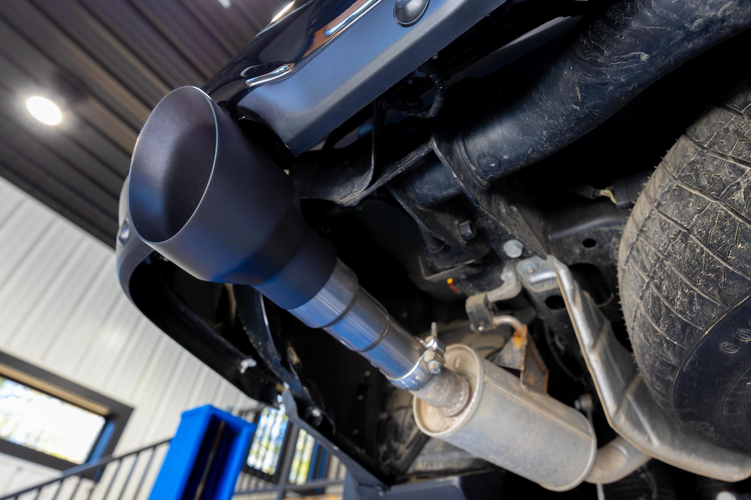 MBRP T5199BLK - 2019-2024 Ram 1500 5.7L Hemi Black Exhaust Tips, Armor BLK 5 Inch OD Dual Wall Angle Cut, Sold In Pairs MBRP 4