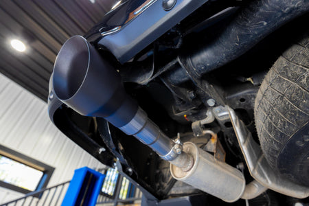 MBRP T5199BLK - 2019-2024 Ram 1500 5.7L Hemi Black Exhaust Tips, Armor BLK 5 Inch OD Dual Wall Angle Cut, Sold In Pairs MBRP 4