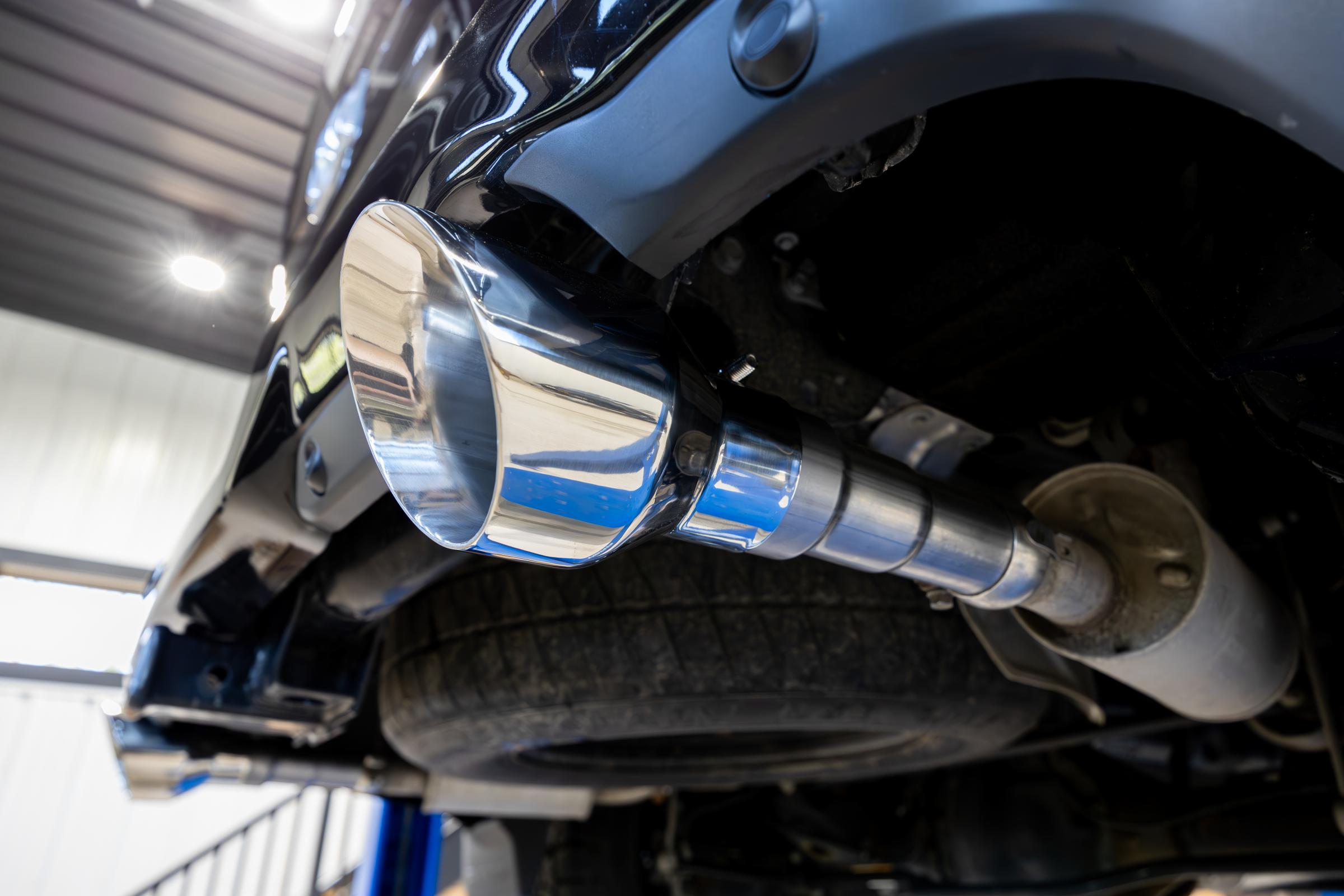 MBRP T5199 - 2019-24 Ram 1500 5.7L Hemi Exhaust Tips, Armor Pro 5 Inch OD Dual Wall Angle Cut, Sold In Pairs MBRP 4