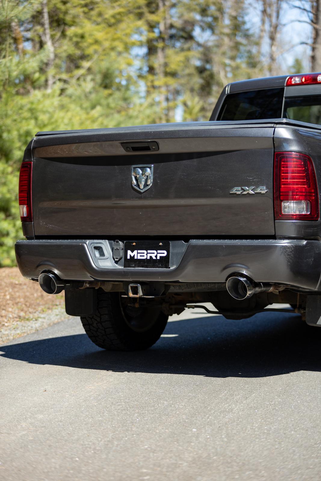 MBRP T5200 - 2009-2018 Ram 1500 and 2019-2024 Ram 1500 5.7L Hemi Exhaust Tips, Armor Pro 5 Inch OD Dual Wall Angle Cut. Sold In Pairs MBRP 5