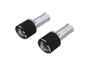 MBRP T5204CF - 2025-Up Ram 1500 3.0L SST 5 Inch OD Carbon Fiber and Stainless Steel Tips Sold in Pairs MBRP 2