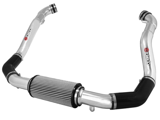 aFe Power TA-3016P Takeda Stage-2 Cold Air Intake System w/ Pro Dry S Filter Polished Infiniti G37 08-13/Q60 14-15 V6-3.7L