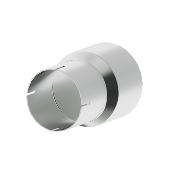 MBRP Exhaust MBRP UA9001 - 4 Inch ID To 5 Inch OD 7 Inch Length Exhaust Pipe Adapter T409 Stainless Steel MBRP