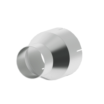 MBRP UA9004 - 4 Inch ID To 5 Inch ID 7 Inch Length Exhaust Pipe Adapter T409 Stainless Steel MBRP 1