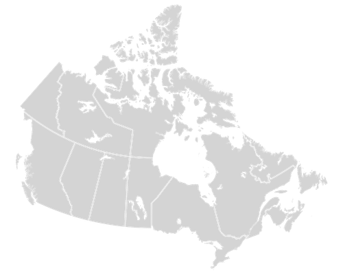North America map