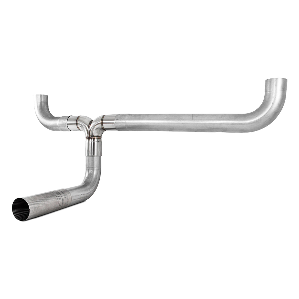 MBRP UT2001 - Universal Exhaust T-Pipe Aluminized Steel Kit MBRP 2