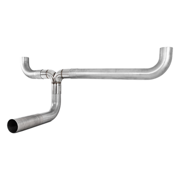MBRP UT2001 - Universal Exhaust T-Pipe Aluminized Steel Kit MBRP 1