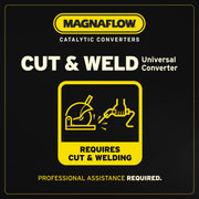 MagnaFlow Exhaust MagnaFlow Exhaust Products 440006 - California CARB Universal Catalytic Converter