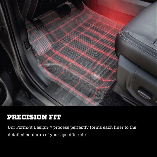 Husky Liners Weatherbeater - 2nd Seat Floor Liner; Black 11711
