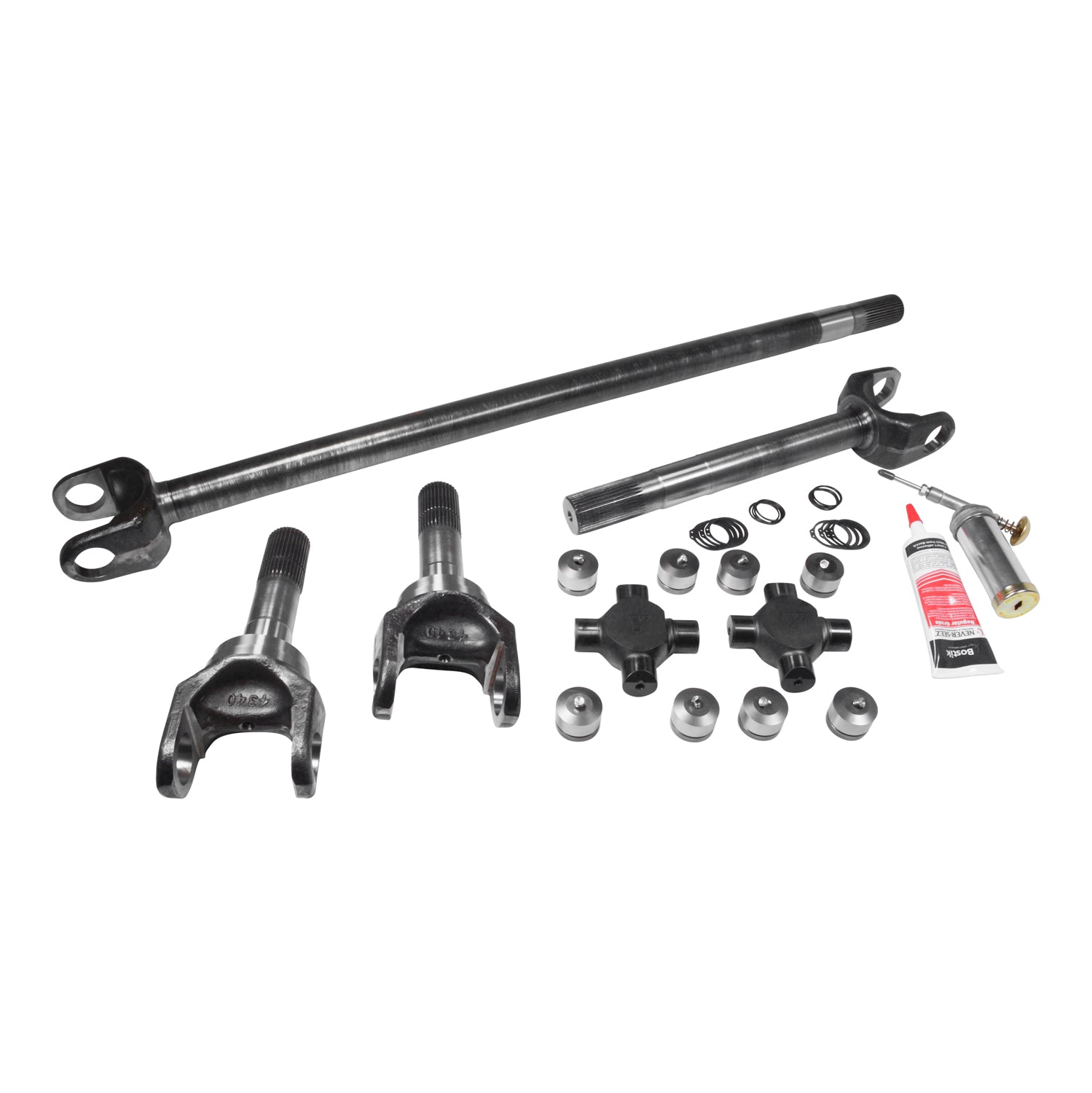 Yukon Gear and Axle YA W26040 - Kit uses high-maintenance Yukon Super Joints, #YA W26038 uses regular u-joints 2