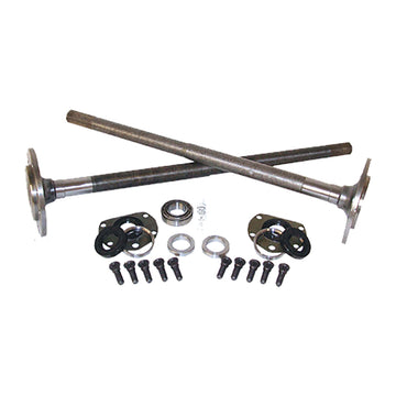 Yukon Gear and Axle YCJQ - One piece axles '76-'79 Model 20 CJ7 Quadratrack w/ bearings & 29 splines, kit. 1
