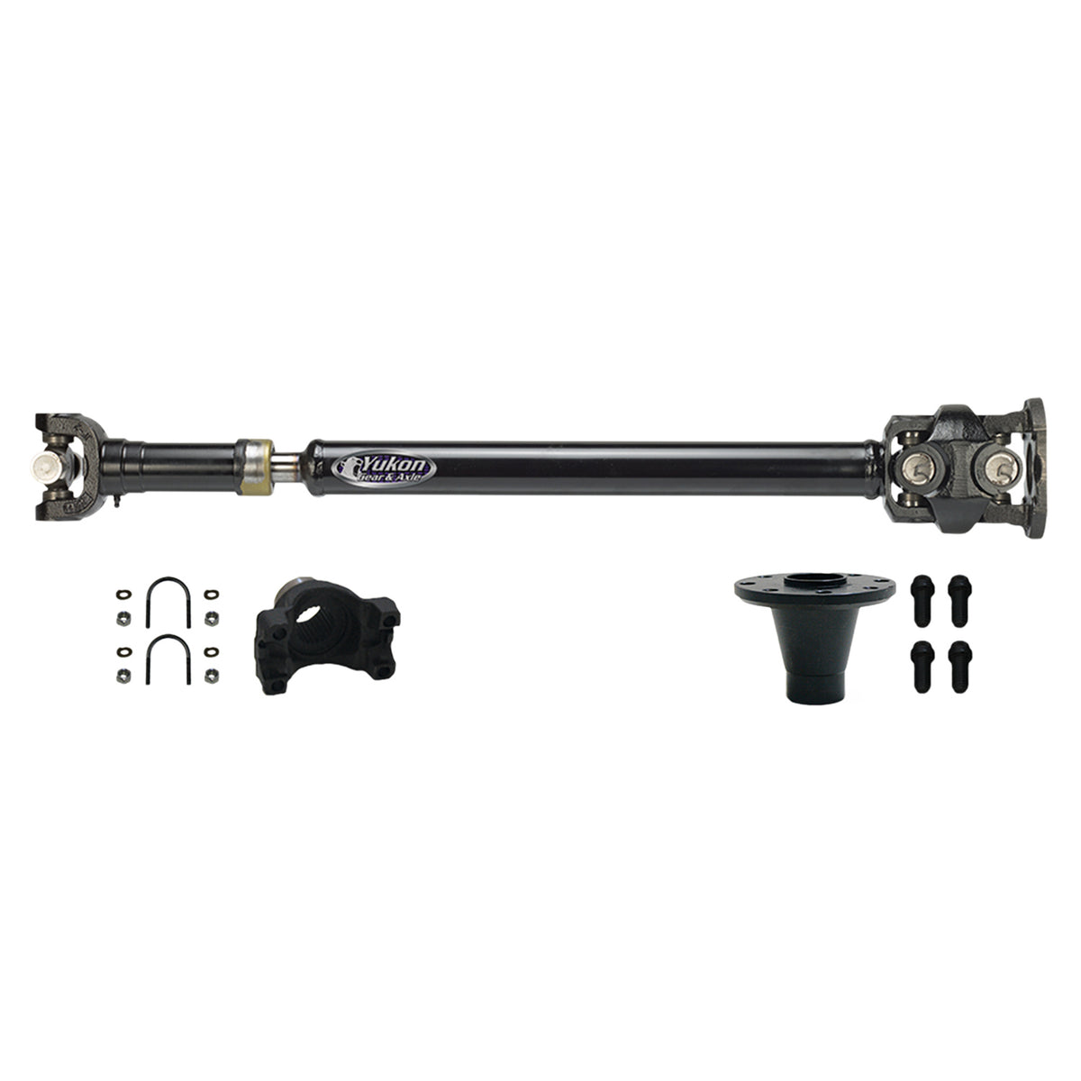 Yukon Gear and Axle YDS026 - Yukon Heavy Duty Driveshaft for '12-'17 JK 2 Door Rear w/ M/T