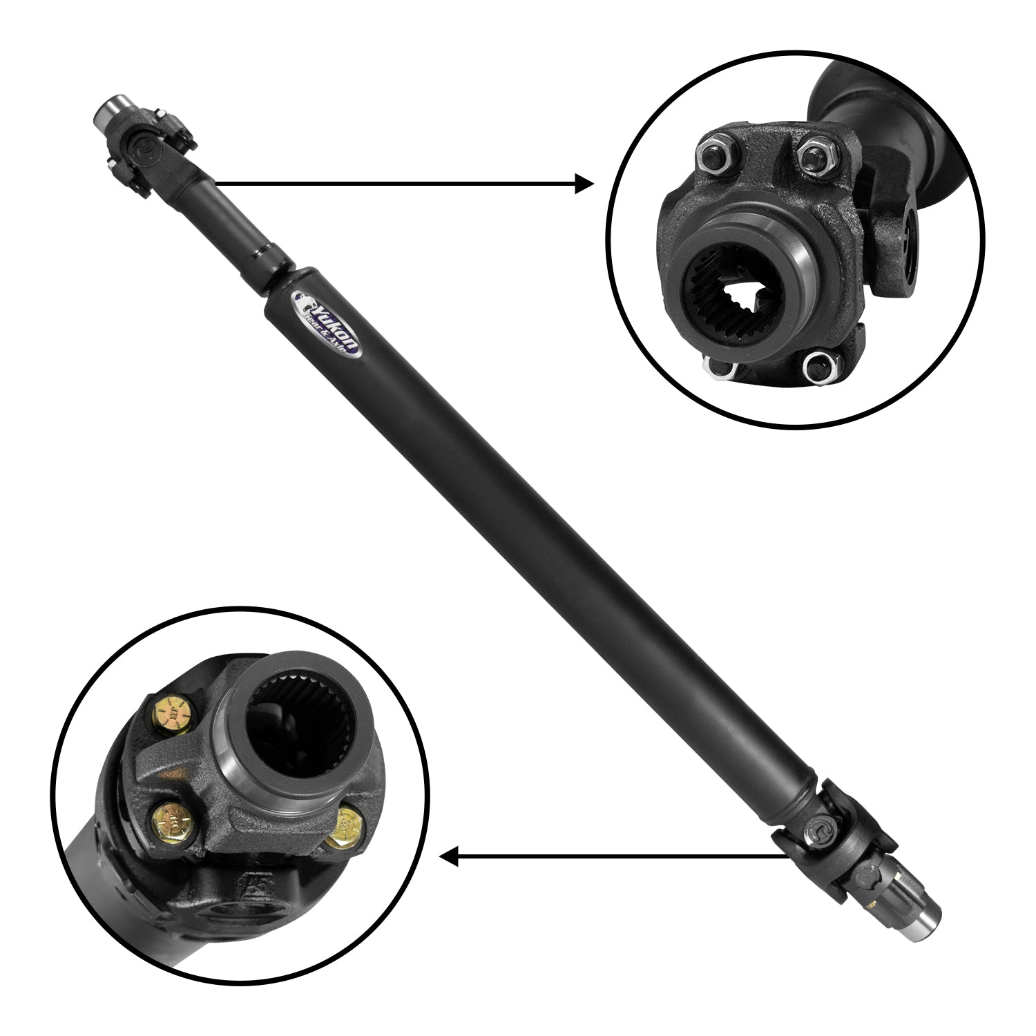 Yukon Gear and Axle YDS040 - Yukon Performance Rear Driveshaft 2018 JL Sahara 4 Door with AT & Selec-Trac 5