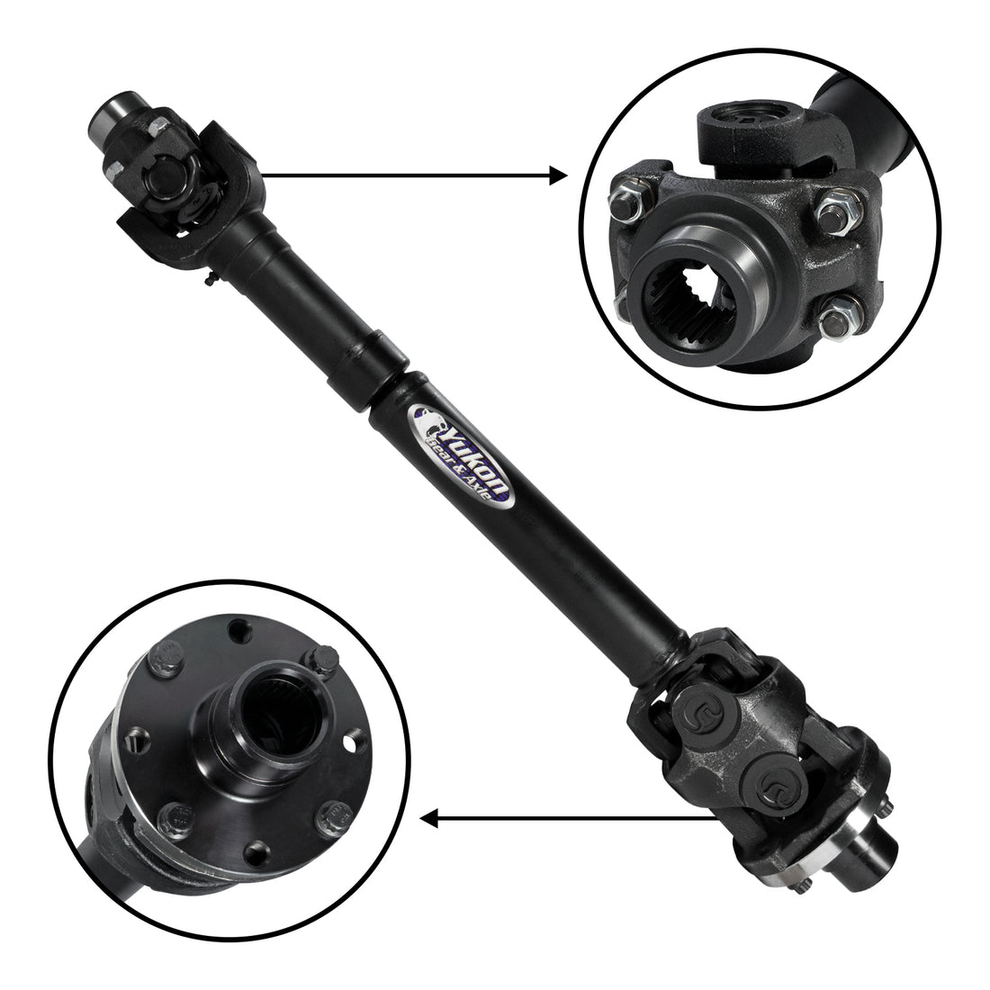 Yukon Gear and Axle YDS052 - Jeep JL Sport Rear Driveshaft, 2 Door with Manual Transmission, with Dana 35 3