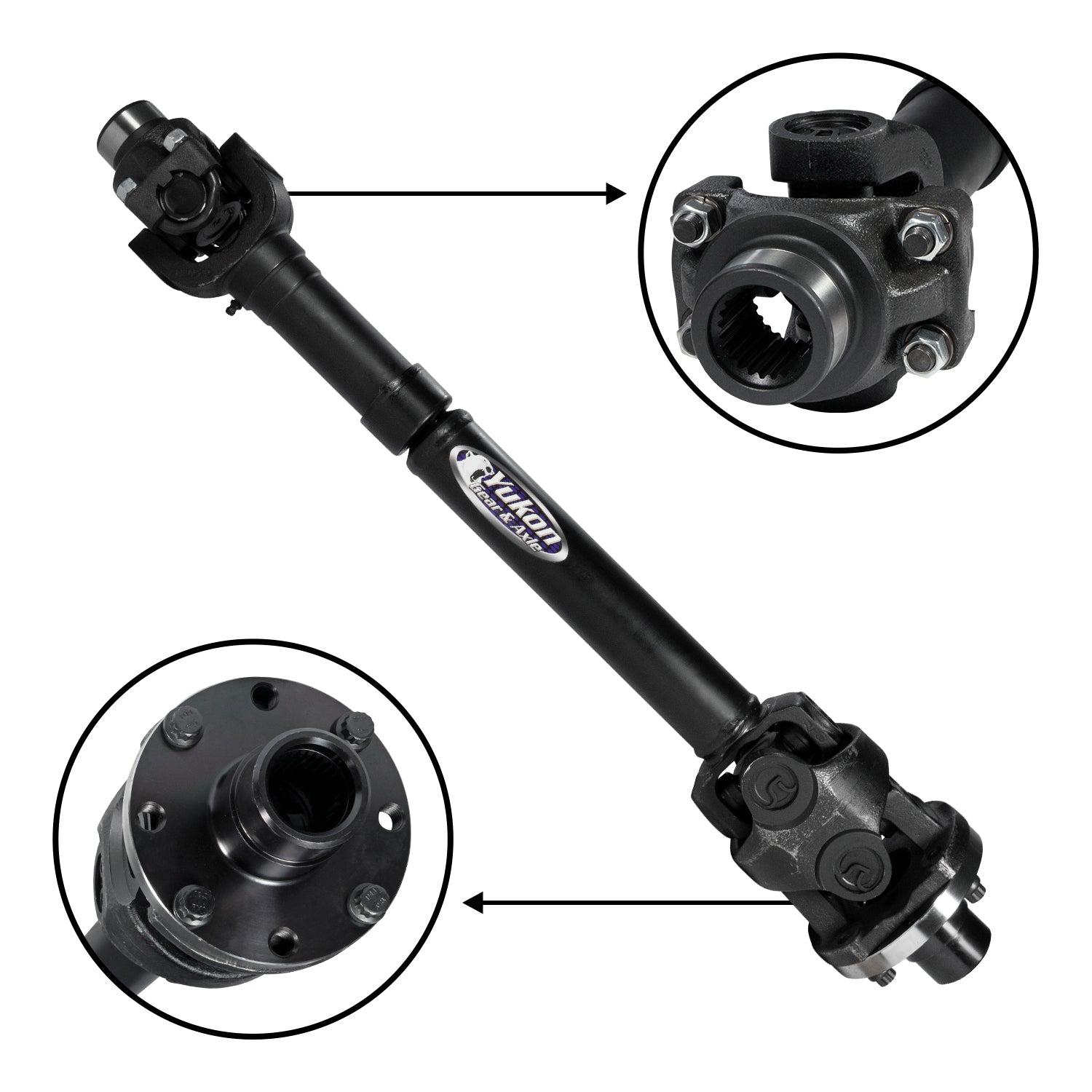 Yukon Gear and Axle YDS052 - Jeep JL Sport Rear Driveshaft, 2 Door with Manual Transmission, with Dana 35 3