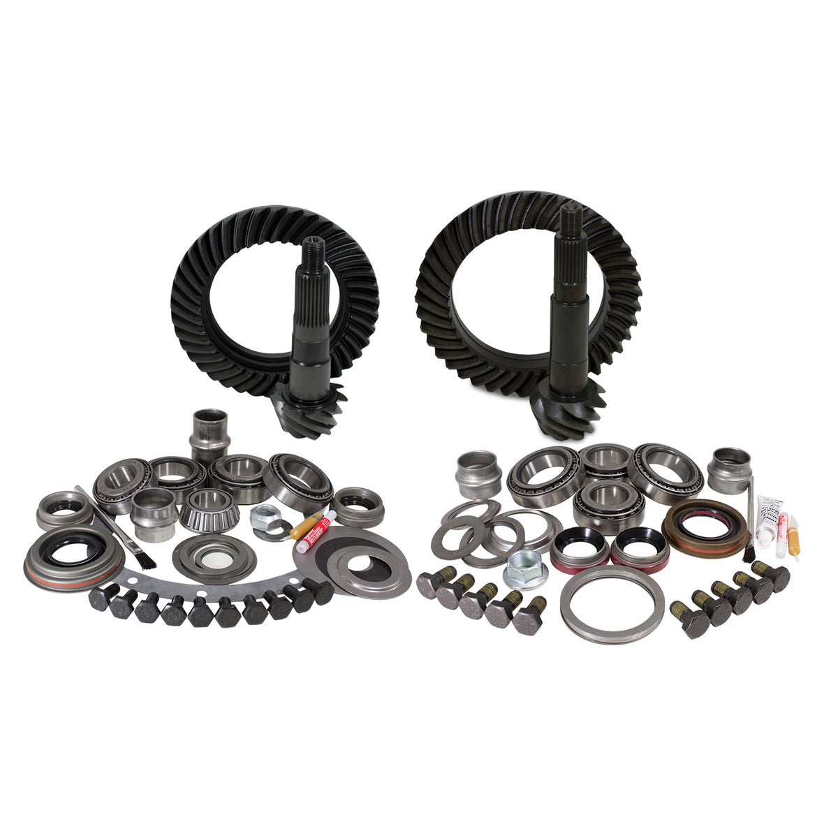 Yukon Gear and Axle YGK008 - Yukon Gear & Install Kit pkg for TJ with Dana 30 front & Dana 44 rear, 4.88 . 3