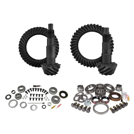 Yukon Gear and Axle Driveline and Axles Yukon Gear and Axle YGK017 - Yukon Gear & Install Kit package for Jeep JK Rubicon, 5.38 ratio