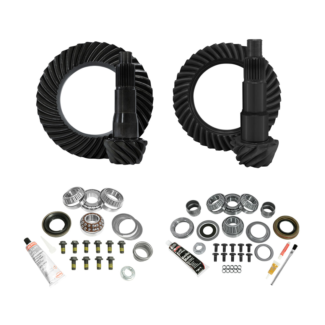 Yukon Gear and Axle YGK071 - Yukon Gear & Kit Package for JL Non-Rubicon, D35 Rear & D30 Front, 3.73 Gear 2