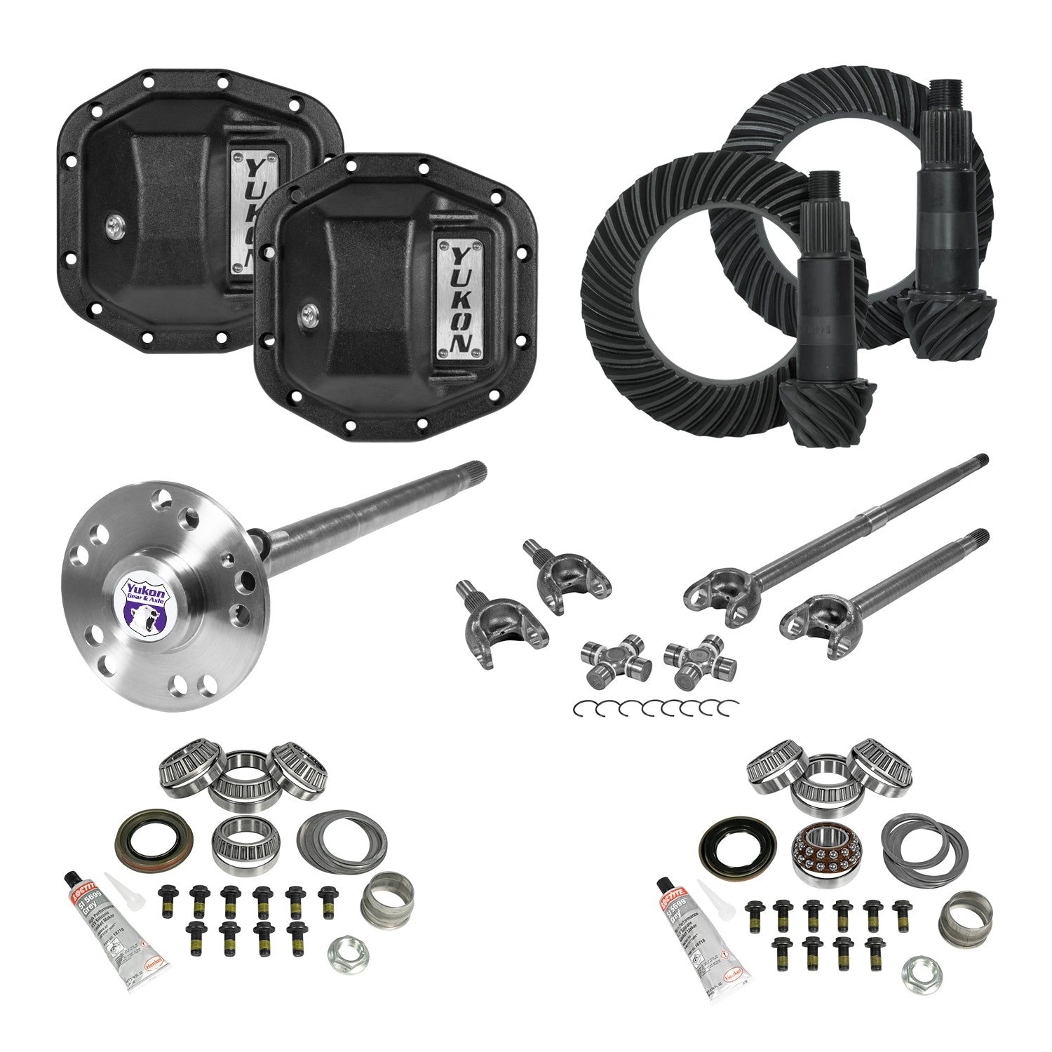 Yukon Gear Yukon Gear YGK072STG4 Differential Ring and Pinion Kit