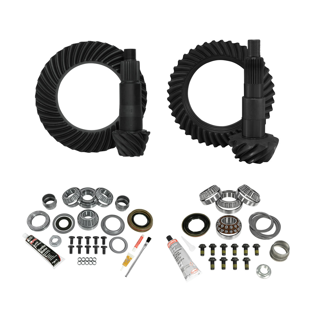 Yukon Gear and Axle YGK076 - Yukon Gear & Kit Package for JL Non-Rubicon, D44 Rear & D30 Front, 3.73 Gear 2