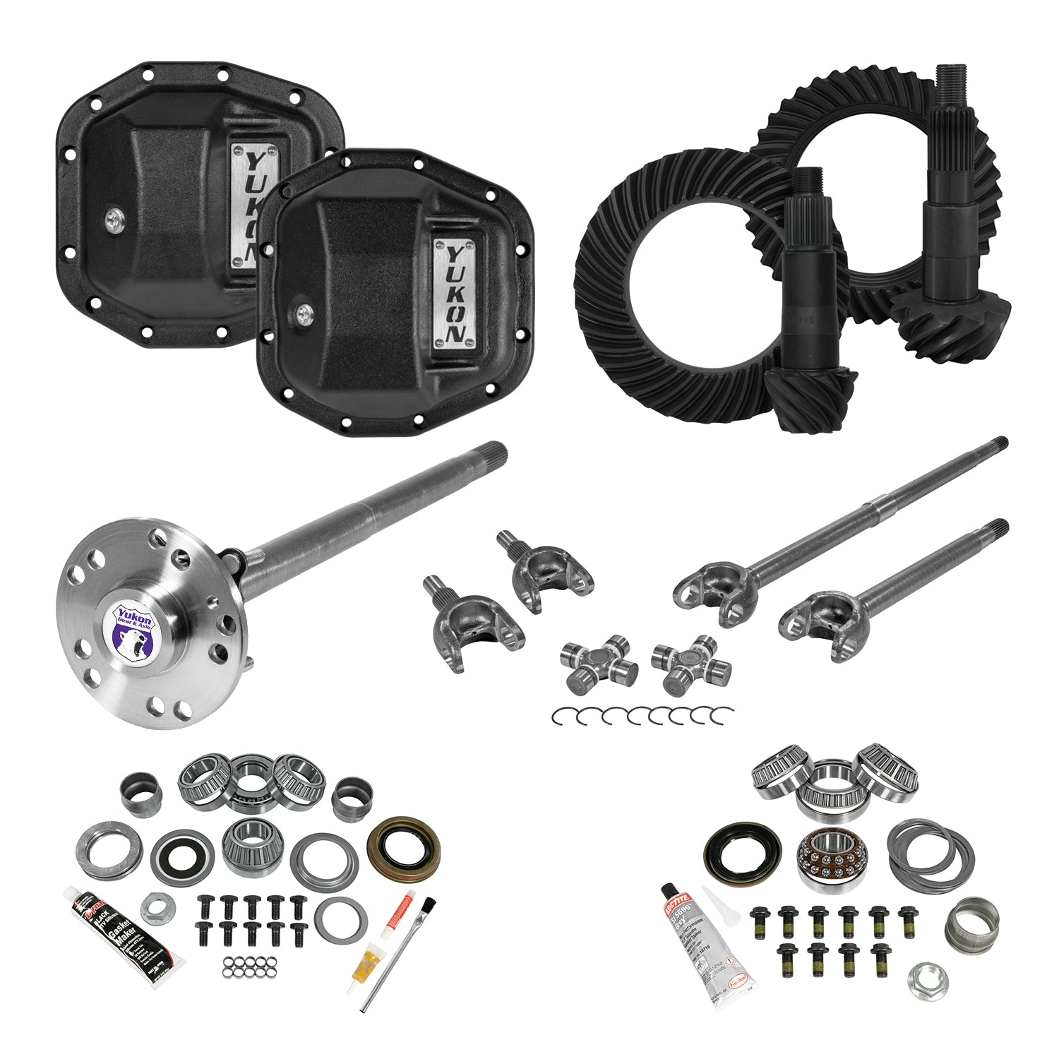 Yukon Gear Yukon Gear YGK076STG4 Differential Ring and Pinion Kit