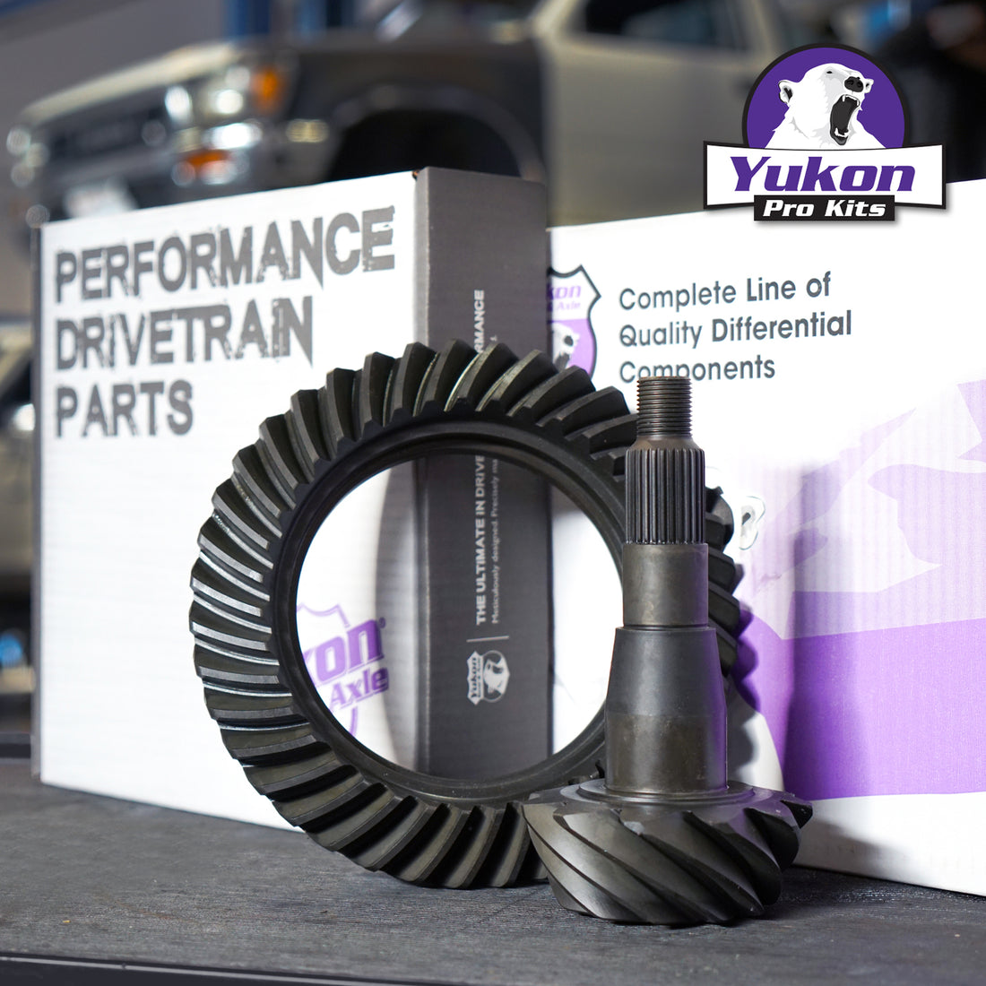 Yukon Gear and Axle YGK2156 - 10.5" Ford 4.88 Rear Ring & Pinion, Install Kit, 35 Spline Posi 5