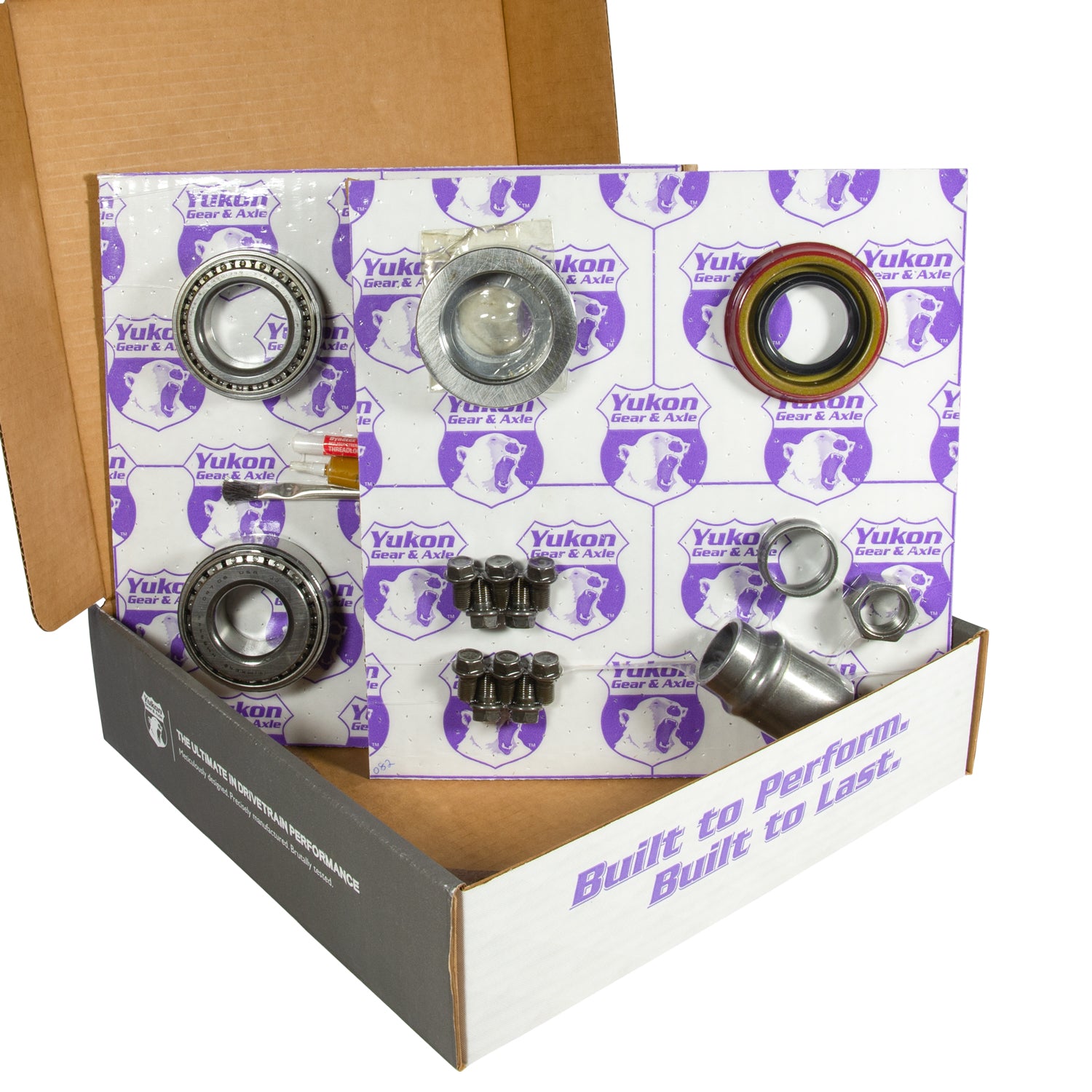 Yukon Gear and Axle YGK2213 - 8.2" GM 3.55 Rear Ring & Pinion, Install Kit, 28spl Posi, 2.25" Axle Bearings 4