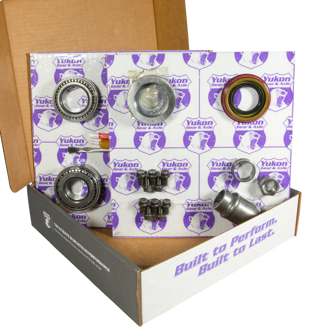 Yukon Gear and Axle YGK2214 - 8.2" GM 3.73 Rear Ring & Pinion, Install Kit, 28spl Posi, 2.25" Axle Bearings 4