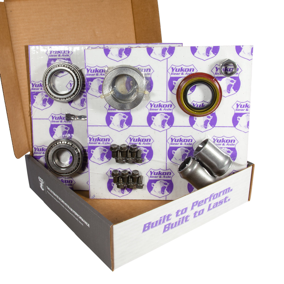 Yukon Gear and Axle YGK2233 - 8.875" GM 12T 3.73 Rear Ring & Pinion, Install Kit, 30spl Posi, Axle Bearings