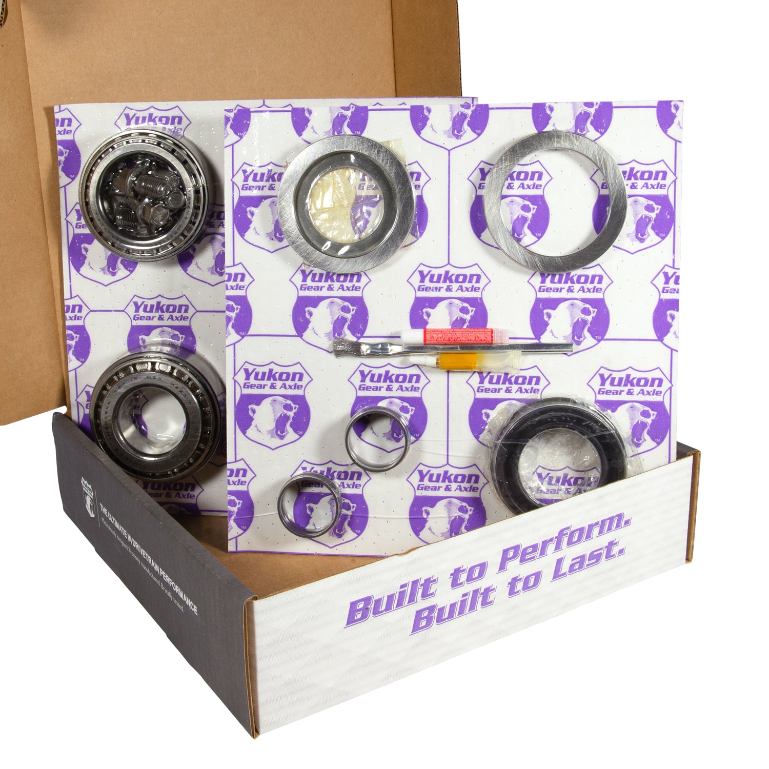 Yukon Gear and Axle YGK2254 - 9.5" GM 4.11 Rear Ring & Pinion, Install Kit, 33spl Posi, Axle Bearing & Seals 4