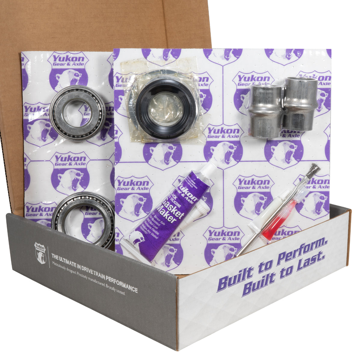 Yukon Gear and Axle YGKT001-456 - Ring & Pinion Gear Kit Package Front & Rear with Install Kits - Toyota 8.4/7.5R