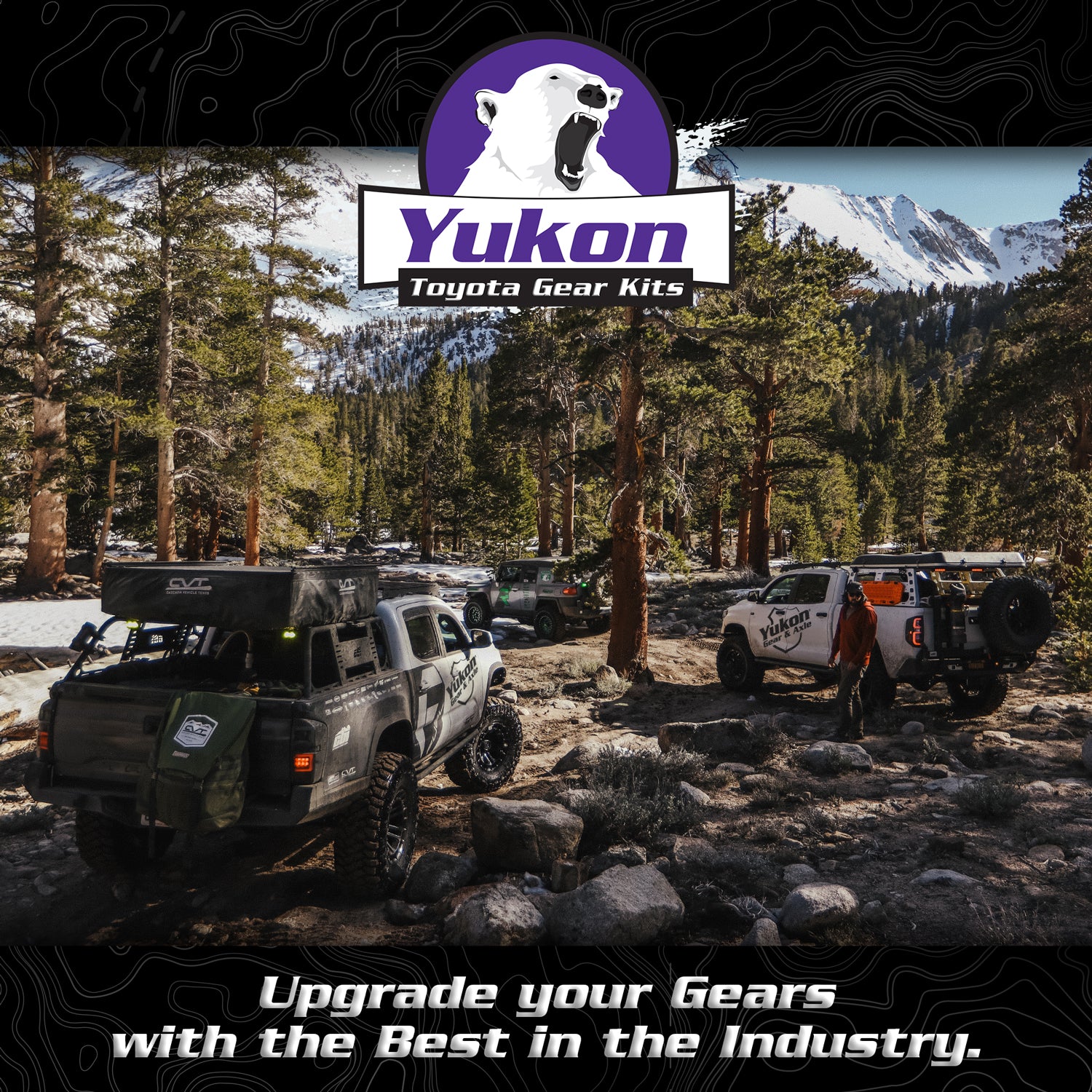 Yukon Gear and Axle YGKT004-529 - Ring & Pinion Gear Kit Package Front & Rear with Install Kits - Toyota 8"/8IFS 2
