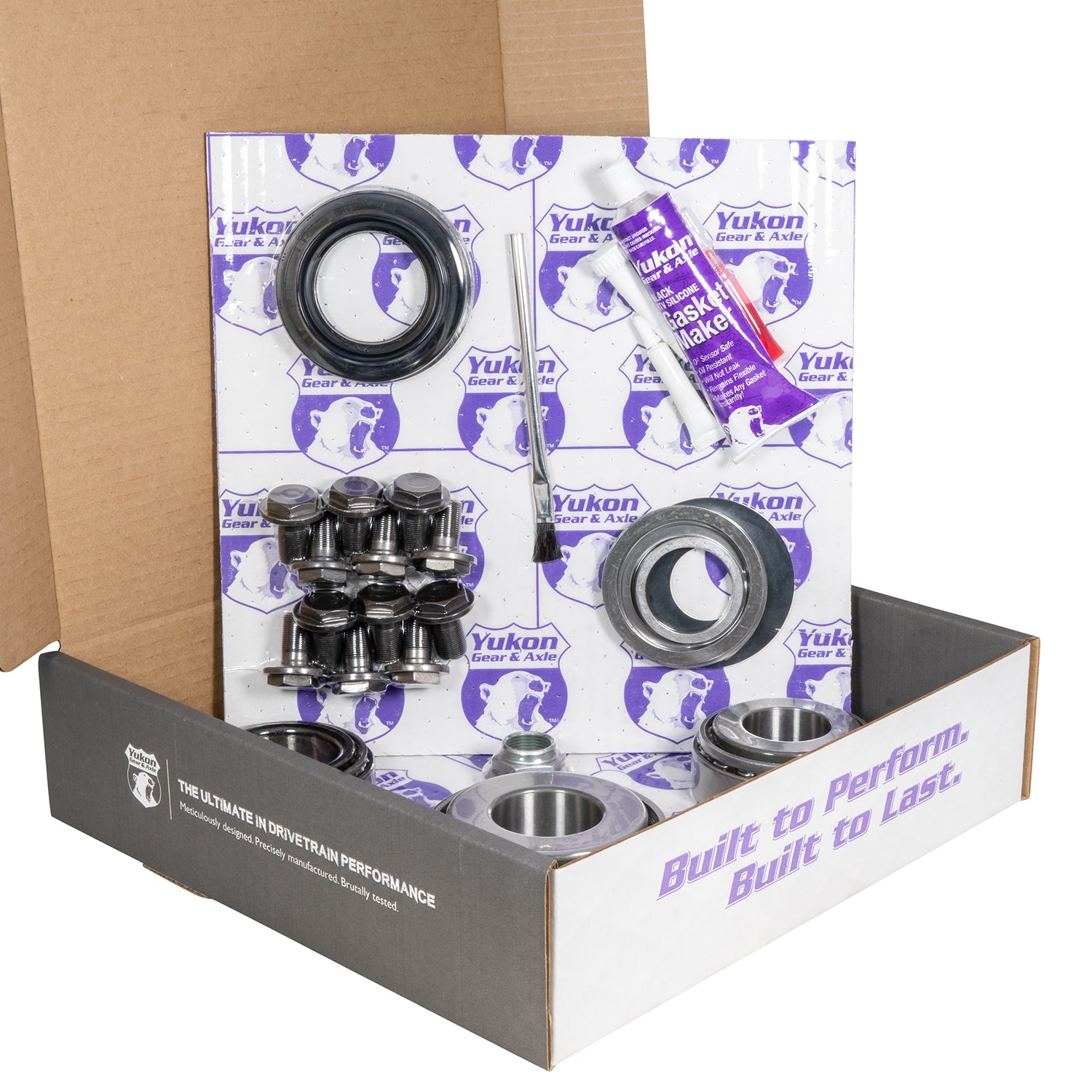 Yukon Gear and Axle YGKT007-488 - Ring & Pinion Gear Kit Package Front & Rear with Install Kits - Toyota 10.5/9R 3