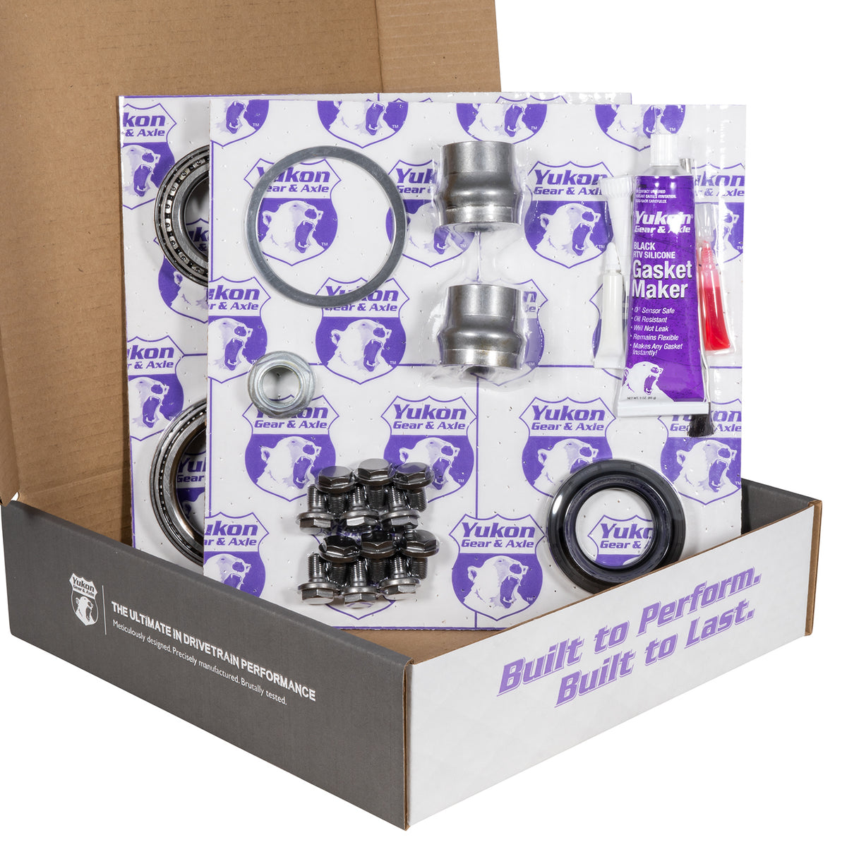 Yukon Gear and Axle YGKT008-456LOC-4 - Ring & Pinion Gear Kit Package Front & Rear with Install Kits - Toyota 8.2/8"IFS 3