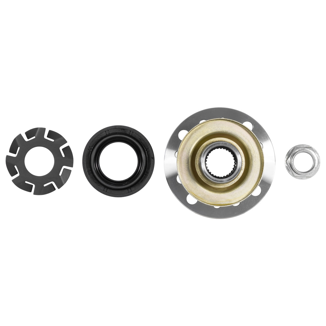 Yukon Gear and Axle YGKT009-488 - Ring & Pinion Gear Kit Package Front & Rear with Install Kits - Toyota 9.5/8R 2