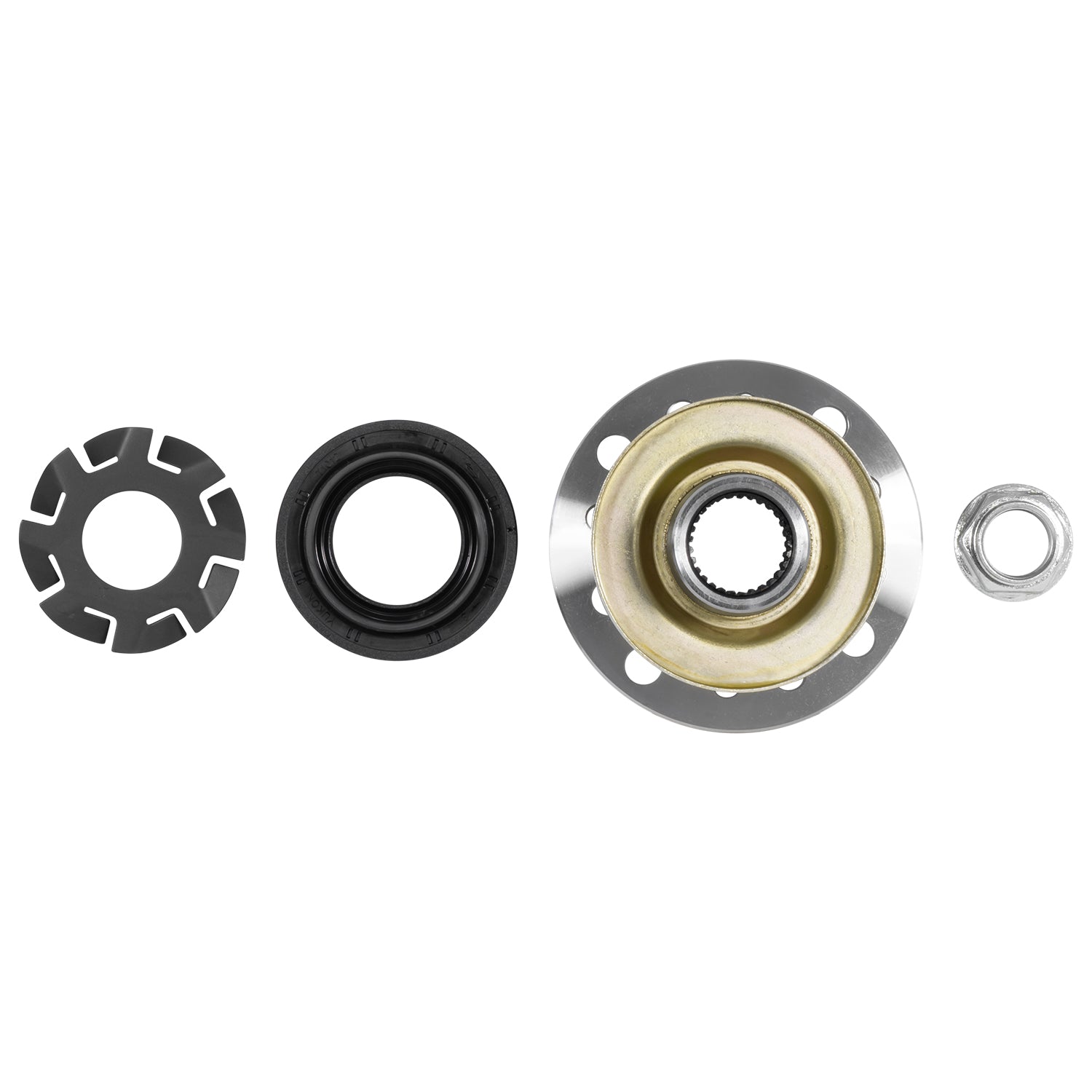 Yukon Gear and Axle YGKT009-488 - Ring & Pinion Gear Kit Package Front & Rear with Install Kits - Toyota 9.5/8R 2