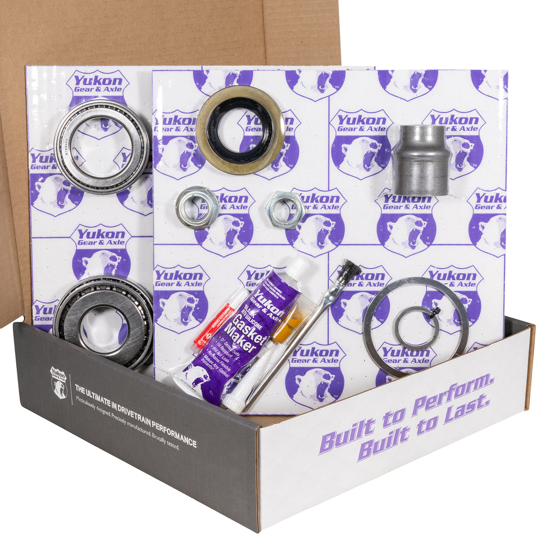 Yukon Gear and Axle YGKT009-488 - Ring & Pinion Gear Kit Package Front & Rear with Install Kits - Toyota 9.5/8R 4