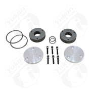 Yukon Gear and Axle YHC50001 - Yukon Hardcore Drive Flange Kit Dana 44 30spl Outer Stubs w/ Yukon Engraved Caps 4