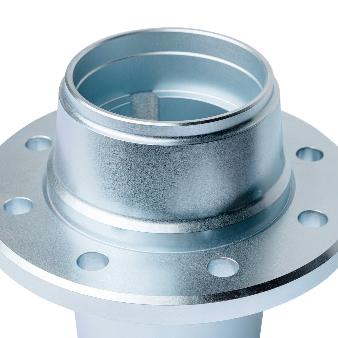 Yukon Gear and Axle YHC63630 - D50/ D60 8x 6.5" FRONT WHEEL HUB, '78-'97 FORD F250/ F350 SRW, USES 9/16" STUDS