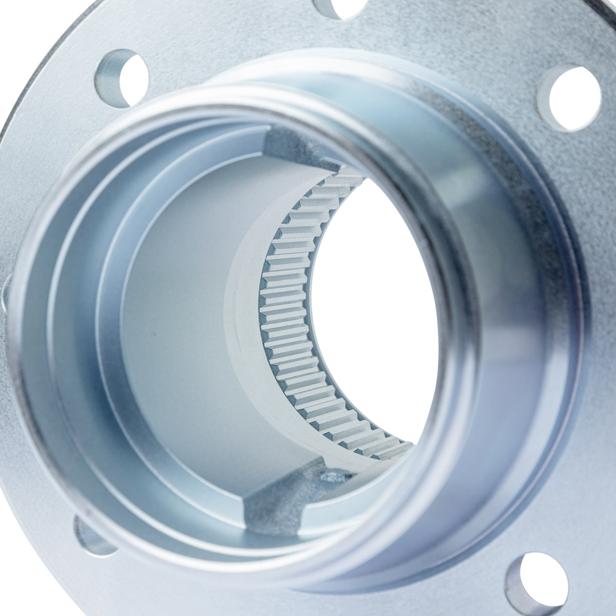 Yukon Gear and Axle YHC63630 - D50/ D60 8x 6.5" FRONT WHEEL HUB, '78-'97 FORD F250/ F350 SRW, USES 9/16" STUDS